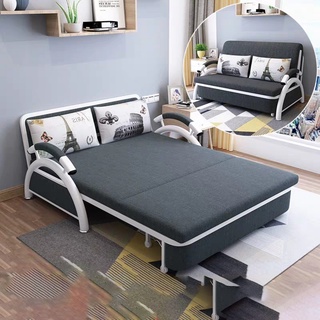 Giường sofa gấp gọn thành ghế - Tặng kèm 2 gối