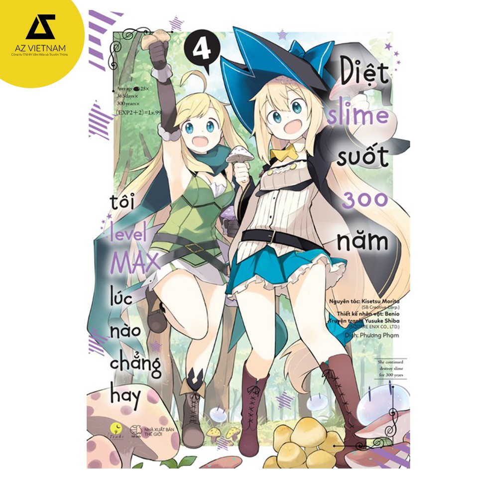 Sách - [Manga] Diệt Slime Suốt 300 Năm, Tôi Levelmax Lúc Nào Chẳng Hay (Tập 4)