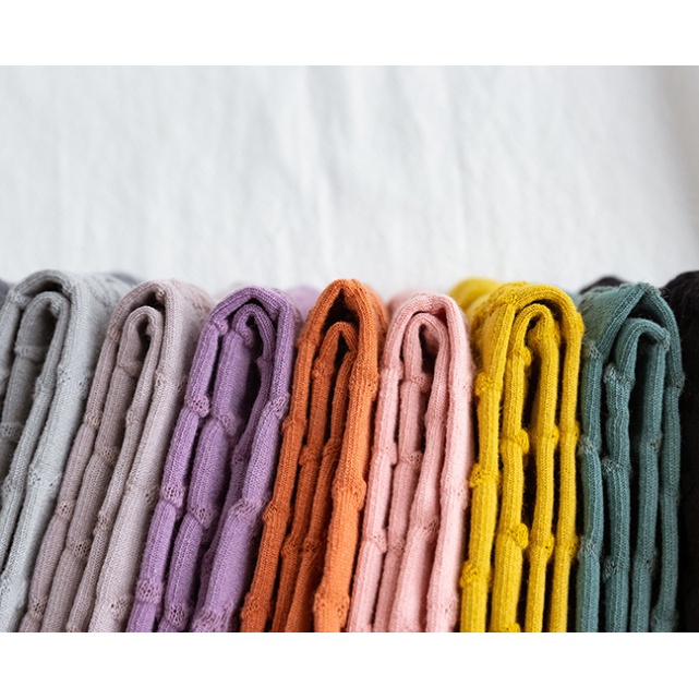 Tất nữ cao cổ bèo nhiều màu chất cotton mềm nhẹ thoáng thấm mồ hôi