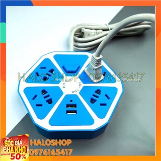 Ổ CẮM ĐIỆN TRÁI CAM 2 CỔNG USB