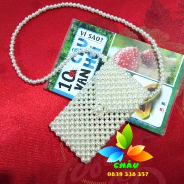 MC I Túi đeo chéo điện thoại  / beadedbag