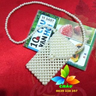 MC I Túi đeo chéo điện thoại  / beadedbag
