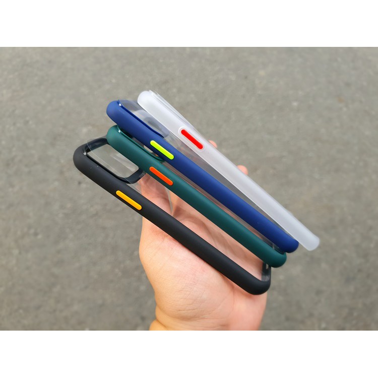ỐP LƯNG LIKGUS Viền Màu cho iPhone 11 Pro max 12 Pro max không ố màu