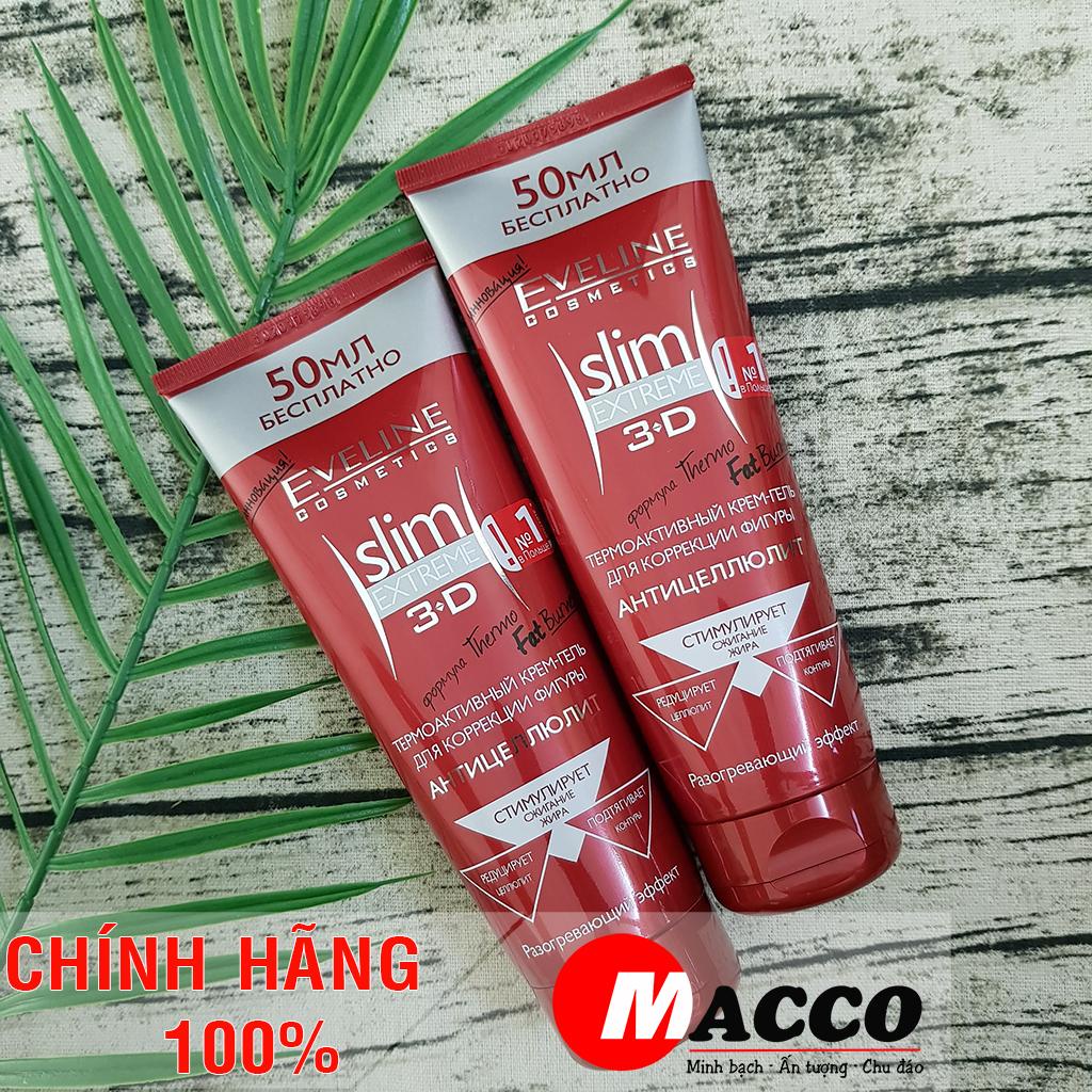 KEM TAN MỠ BỤNG EVELINE SLIM 4D KIM CƯƠNG