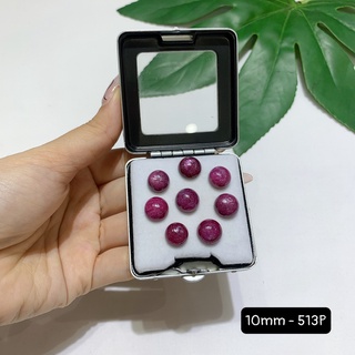 Mặt Đá Ruby Nam Phi Size Tròn 6-10mm Mới Về