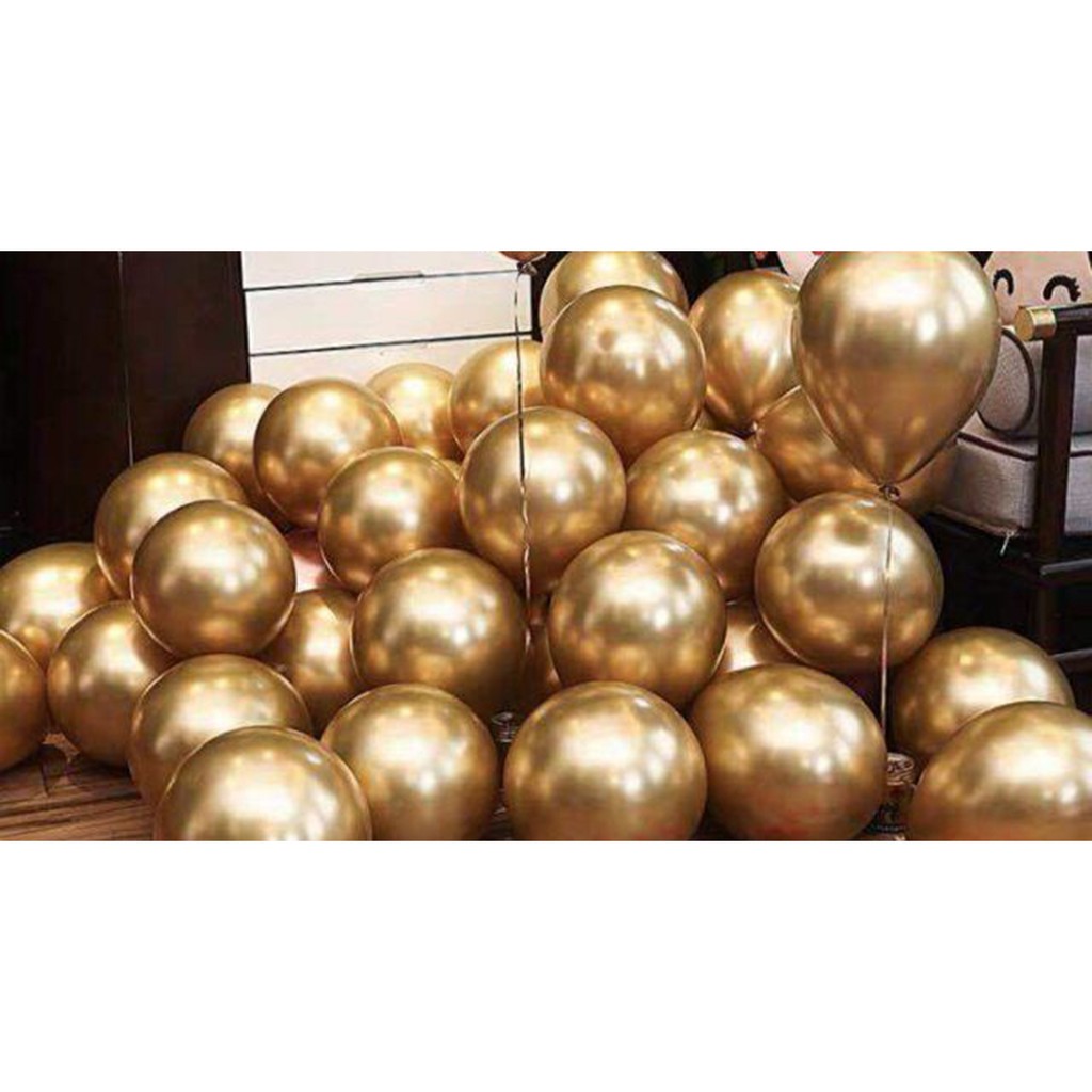 Set Bóng Bay Trang Trí Sinh Nhật Phong Cách Hoàng Gia Sang Trọng Có Kèm Bơm - Dumi Shop