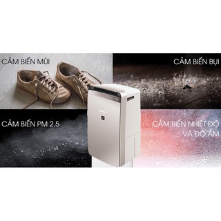 MÁY LỌC KHÔNG KHÍ HÚT ẨM SHARP DW-J27FV-S