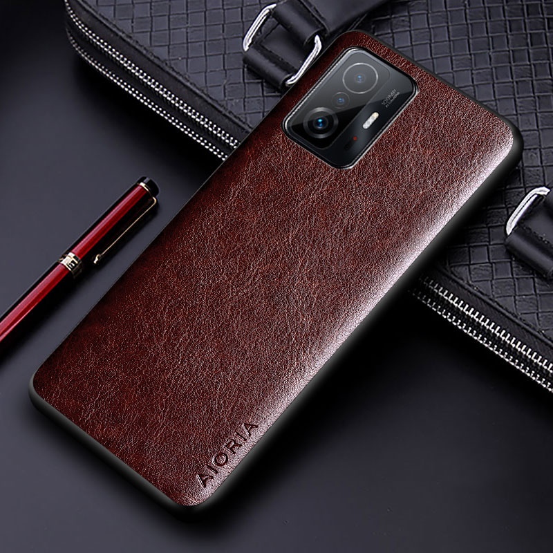 Bao Da Điện Thoại pu + tpu Mềm 3 Trong 1 Cho xiaomi 11t pro Ốp
