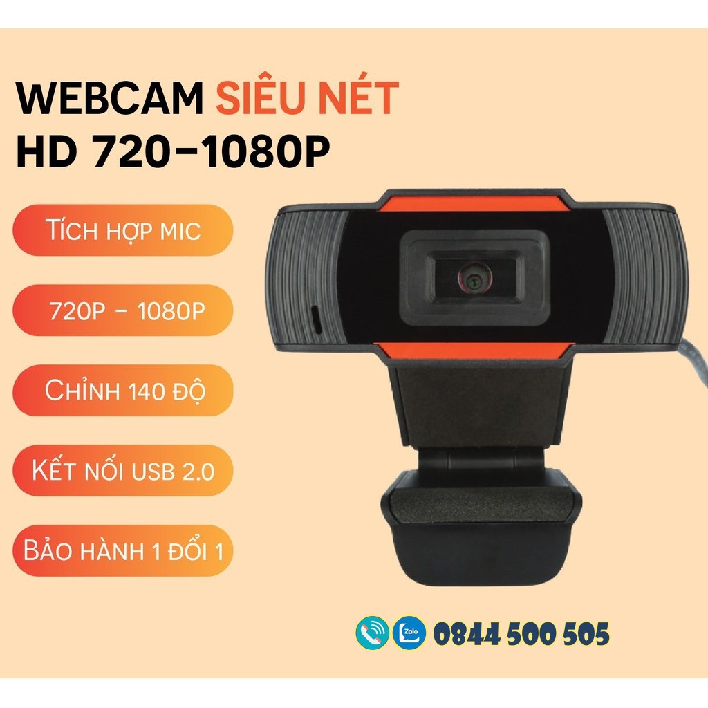 WebCam Máy Tính PC SWC-02 Giá Rẻ (Có Mic)