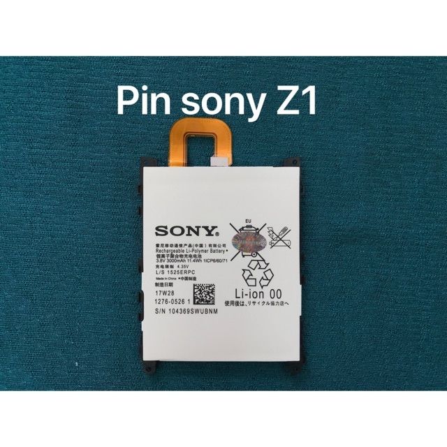 Pin điện thoại cho máy sony Z1