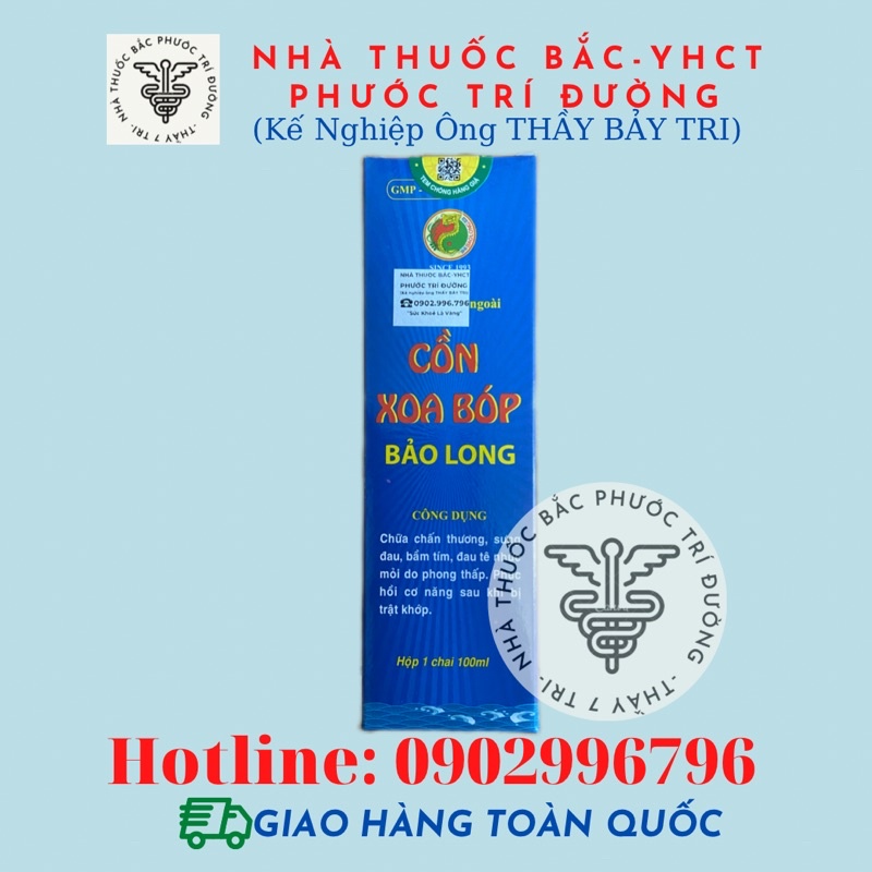 Cồn Xoa Bóp Bảo Long
