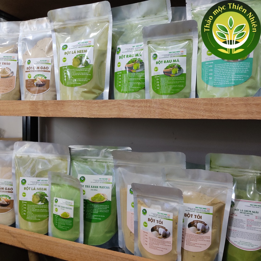 Bột cỏ lúa mì sấy nguyên chất 100%, ngăn ngừa lão hóa, detox cơ thể, tốt cho sức khỏe  l Kho thảo mộc thiên