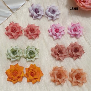 Hoa hồng Pháp - Hoa bột đính móng 15HB