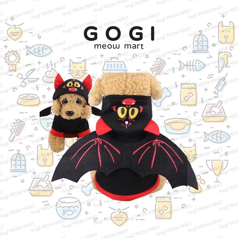 [GIÁ SỐC] Quần Áo Cosplay độc lạ Halloween cho Chó Mèo xinh xắn -  Gogi MEOW MART