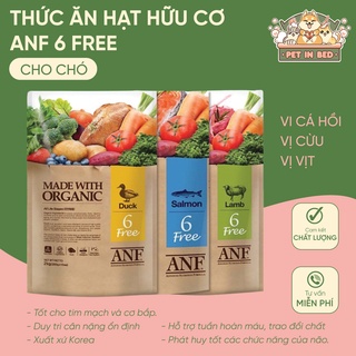 ANF / Thức ăn hạt hữu cơ 6 Free cho chó nhập khẩu Hàn Quốc, thức ăn Organic