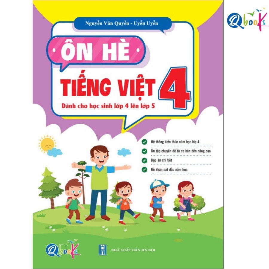 Sách - Ôn hè Tiếng Việt 4 - Dành cho học sinh lớp 4 lên lớp 5