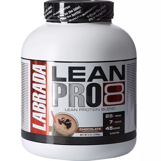 Lean pro 8 labrada - sữa protein nuôi cơ cả ngày với casein trải dài 5 lbs 2.5kg
