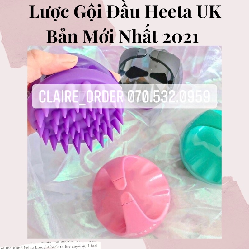 Lược Gội Đầu Massage Thư Giãn Heeta