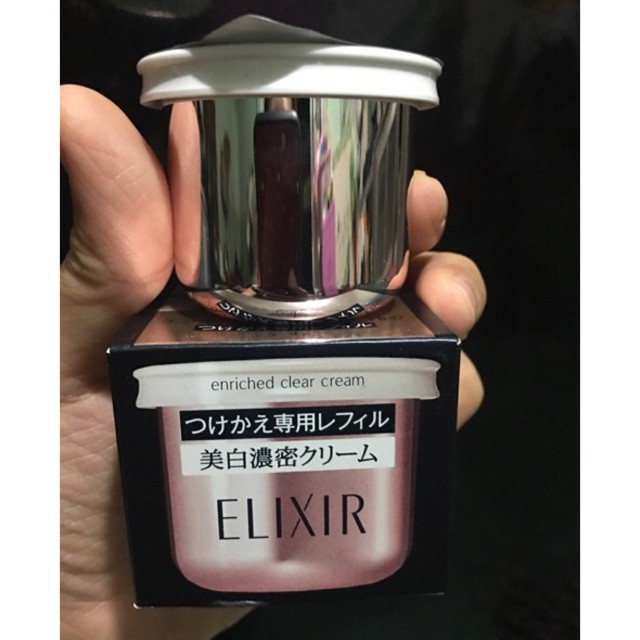 Kem và Serum Elixir trắng da chống lão hoá mẫu mới