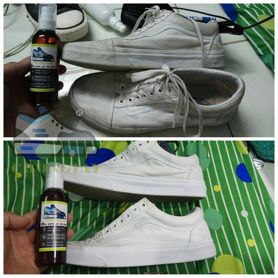 [100 ML] Gel vệ sinh giày Sneaker, Đậm đặc, Siêu Sạch, Thơm Mát, Dễ sử dụng CHONGIAY tại Hà Nội