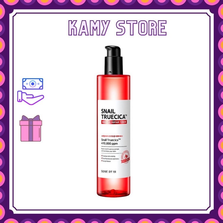 Nước Hoa Hồng Some By Mi Snail Truecica Miracle Repair Toner 135ml