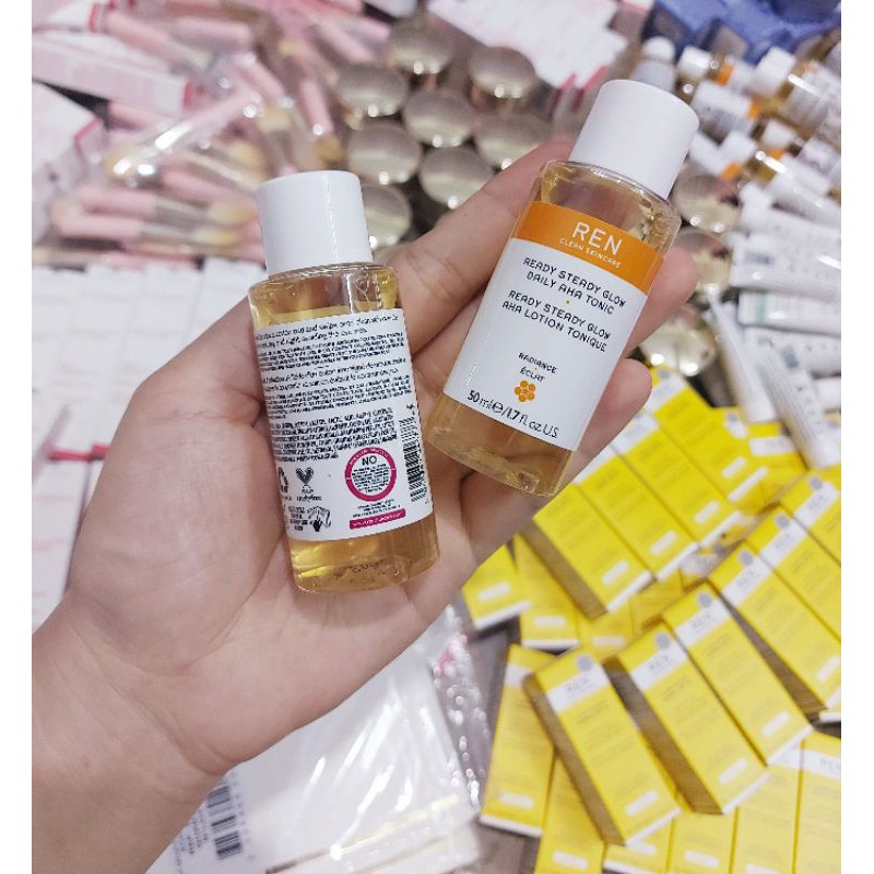 [ Minisize 50ml ] Toner Tẩy Tế Bào Chết, Sáng Da REN Ready Steady Glow Daily AHA Tonic | BigBuy360 - bigbuy360.vn