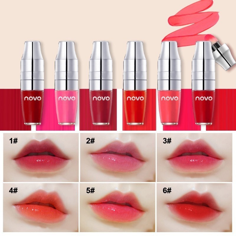 [Hàng mới về] Son NOVO dưỡng ẩm dạng lỏng có đầu đệm tiện dụng | BigBuy360 - bigbuy360.vn