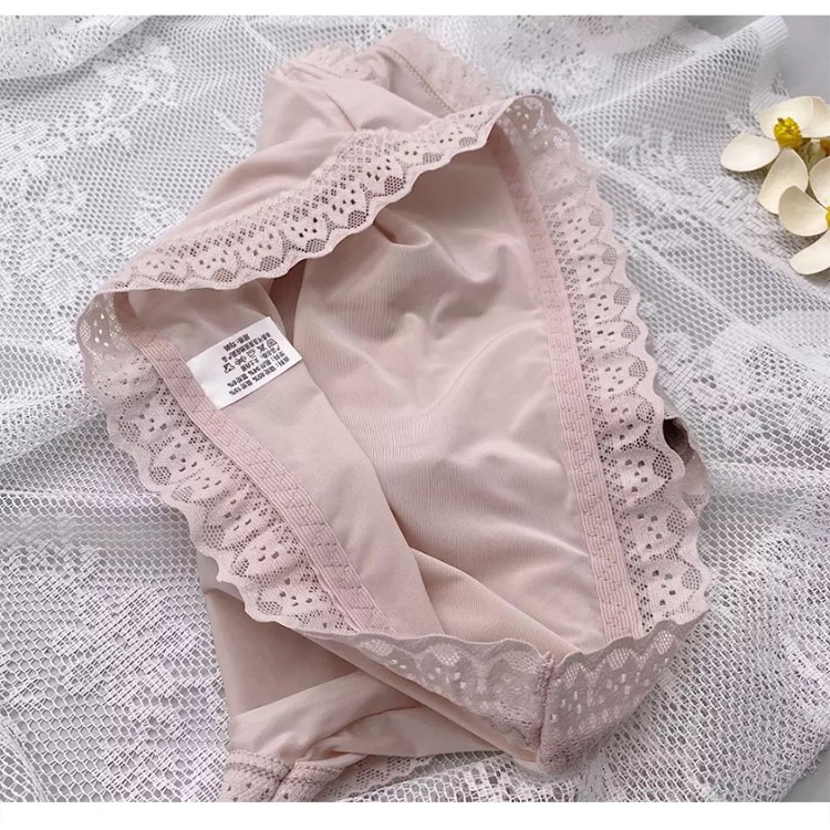 Quần Lót Nữ Siêu Mỏng Thoáng Khí In Hình Mèo Dễ Thương