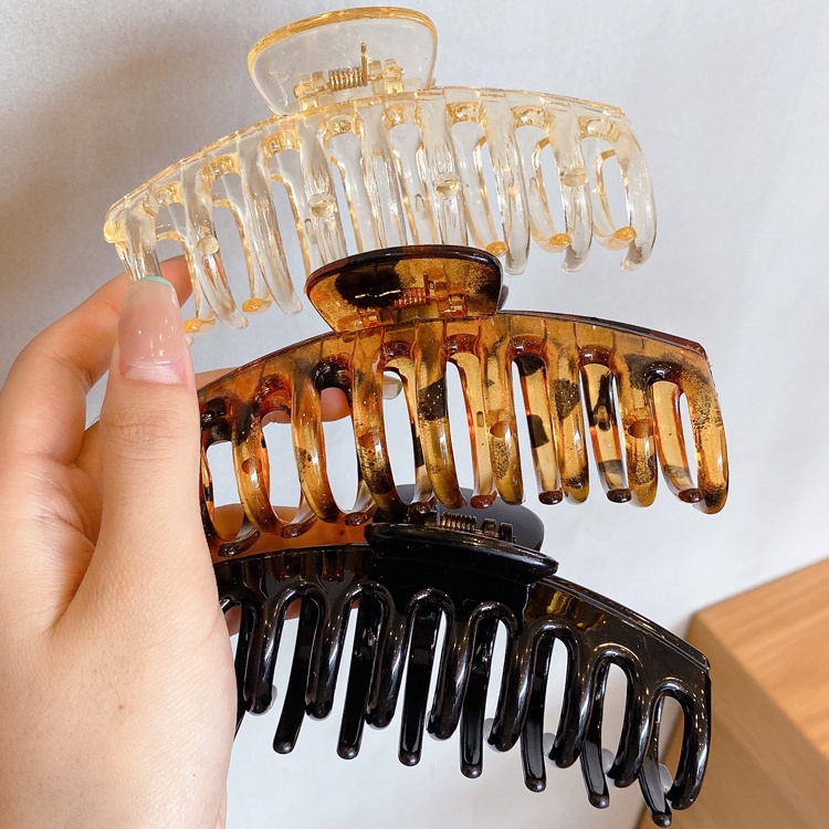 Kẹp tóc cỡ lớn đơn giản phong cách Hàn Quốc thời trang cho nữ