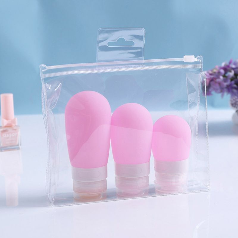 Ống Silicone Rỗng Đựng Mỹ Phẩm Hình Bóng Đèn Sáng Tạo