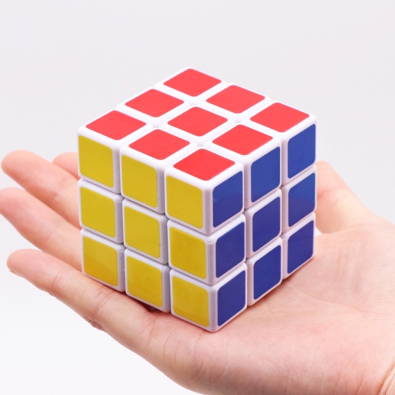 Rubik 3x3 cube , Rubic 3 Tầng Khối Lập Phương Ma Thuật - Cục Robik Xoay Nhanh Mượt Trơn, Lõi Cứng Cáp, Bền