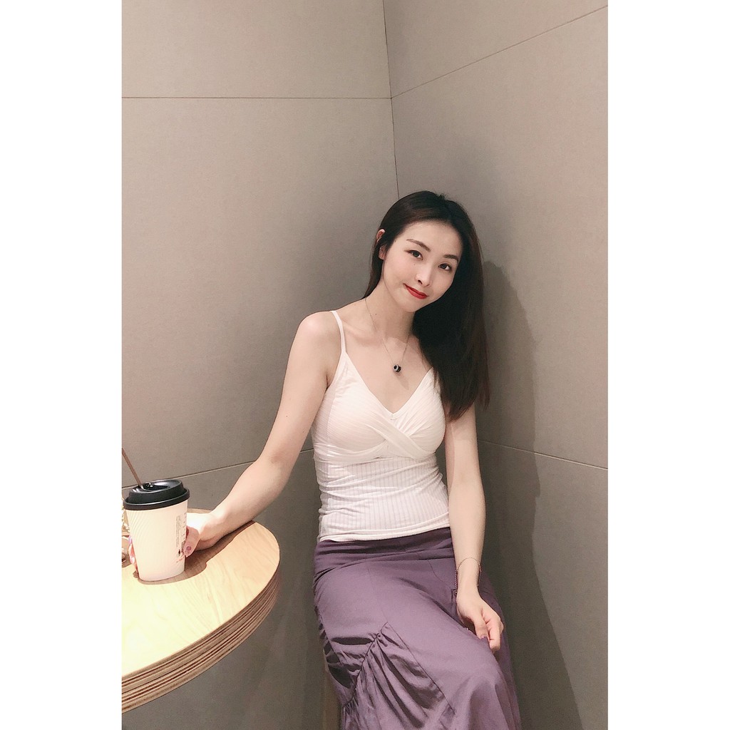 [Mã FAMAYWA giảm 10K đơn 50K] Áo 2 dây xoắn chất cotton đệm mỏng nâng ngực dáng dài siêu xinh 2S06 | BigBuy360 - bigbuy360.vn