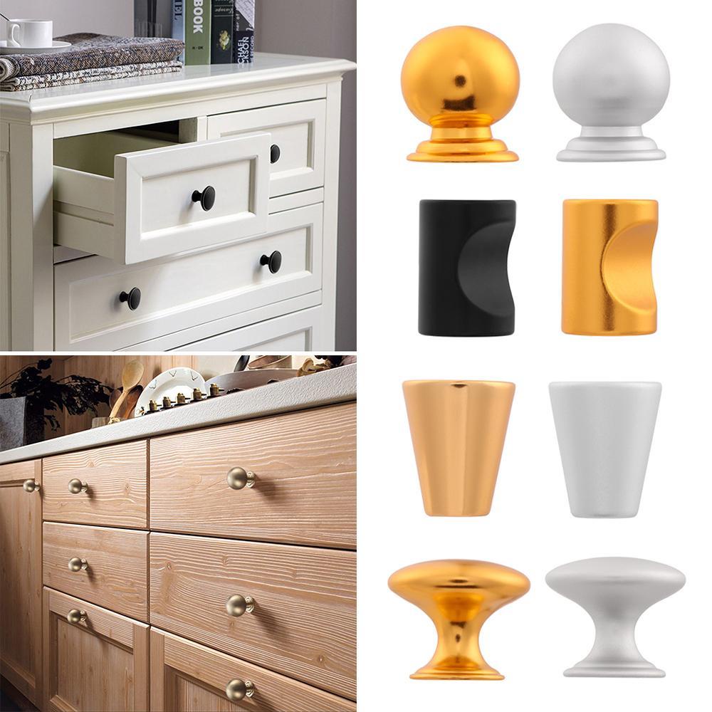 PISTA Set 5 Tay Nắm Cửa Tủ Bằng Hợp Kim Nhôm Phong Cách Hiện Đại