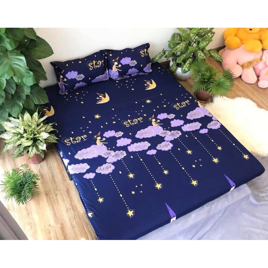 Vỏ chăn lồng được ruột poly Mẫu SAO STAR