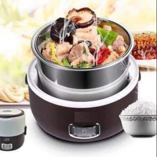 Hộp cơm giữ nhiệt cắm điện inox