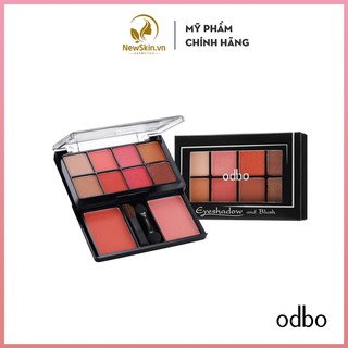 Set Phấn Mắt Và Má Hồng Odbo Eyeshadow And Blush OD1022
