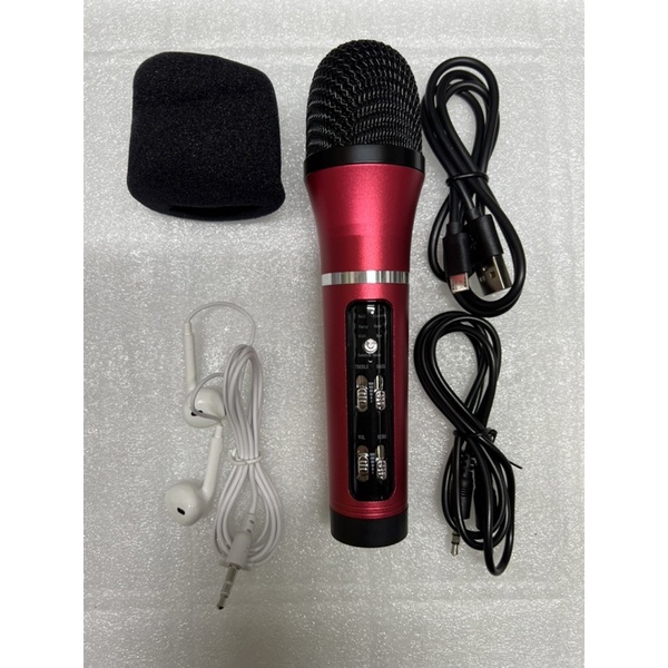 Mic C25 live stream thu âm cao cấp đa năng giả giọng có bluetooth  đầy đủ phụ kiện tai phone