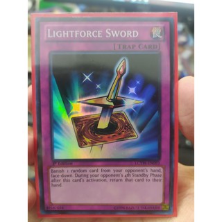Thẻ Bài Yugioh | Lightforce Sword - LCYW-EN093 - Super Rare 1st Edition