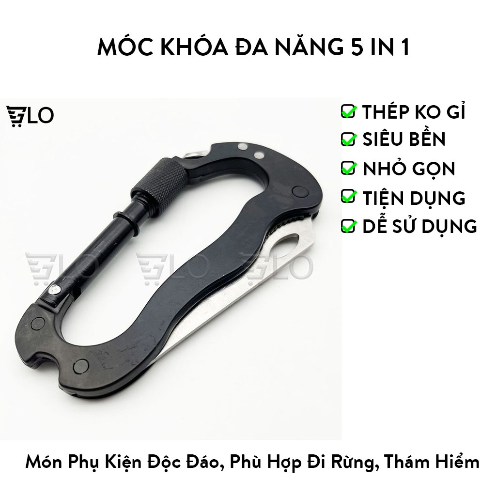 Móc Khóa Đa Năng 5 In 1