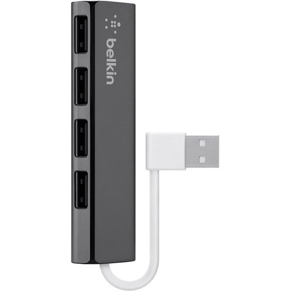 Bộ Chia 4 Cổng USB 2.0 Hub Belkin F4U042bt - Hàng Chính Hãng