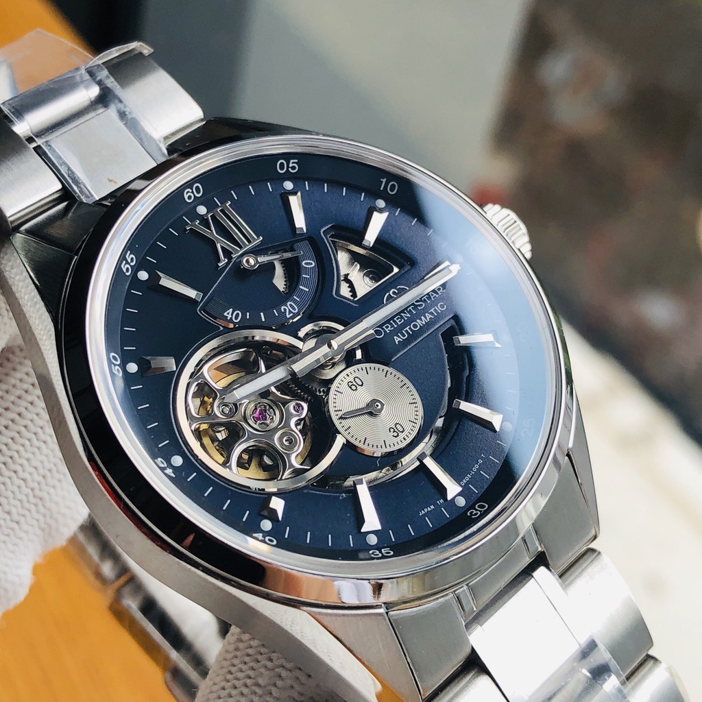 Đồng hồ nam Orient Star Skeleton SDK05002D0 -  Máy Automatic cơ - Kính Sapphire