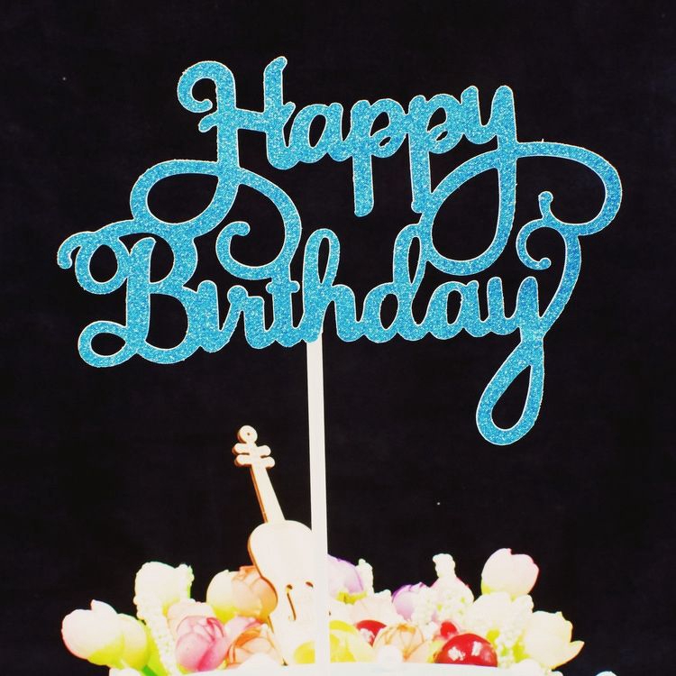 Topper HPBD xoắn dưới xanh