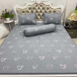 BỘ DRAP COTTON HÀN QUỐC 4 MÓN