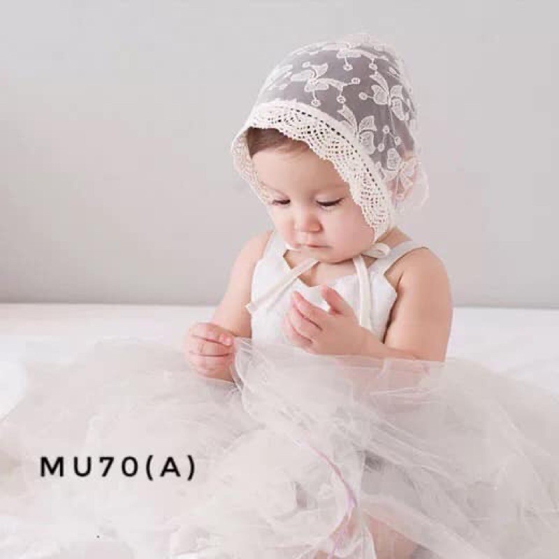 Mũ ren cho bé MU70