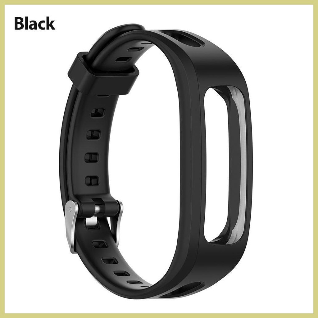 Dây Đeo Silicone Thay Thế Cho Đồng Hồ Thông Minh Huawei Band 3e 4e Huawei Honor Band 4 Running Version