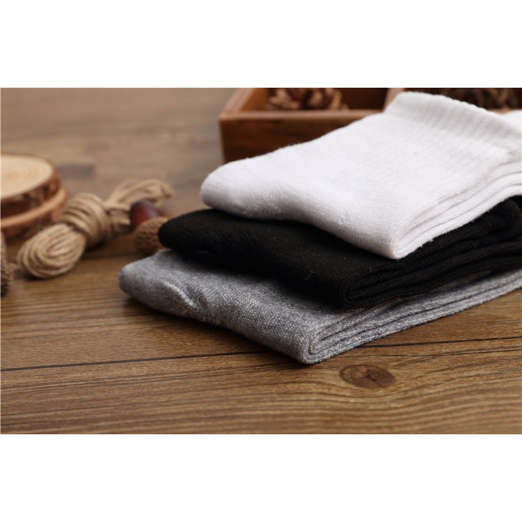 COMBO 2 đôi tất trơn nam nữ giá rẻ  KING SPORT Tất trơn nam nữ xuất nhật chất cotton thoáng khí khử mùi