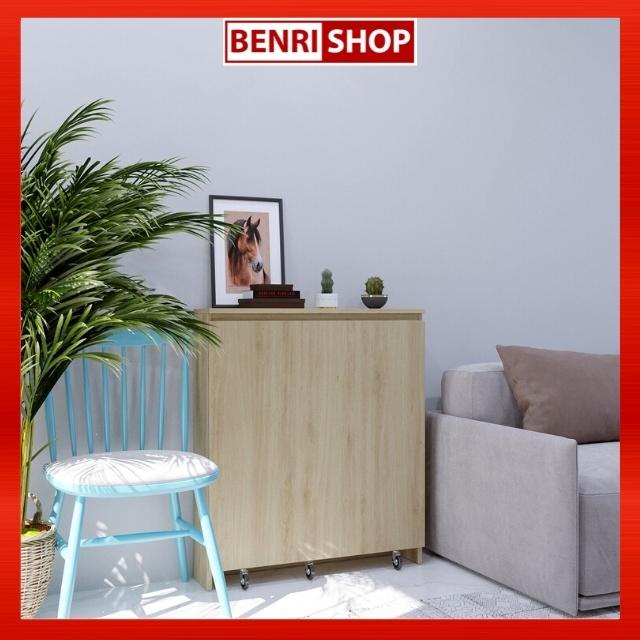 Bàn trang điểm, bàn ăn gỗ gấp gọn thông minh BENRI SHOP