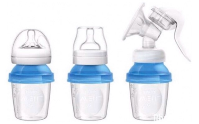 Cổ nối Avent với ly trữ sữa (phù hợp với cổ bình sữa Avent Natural, Classic, máy hút sữa Avent)