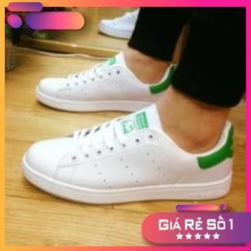 [Sale 3/3] Giày Stan Smith gót xanh nam nữ giá rẻ Sale 11 -op1