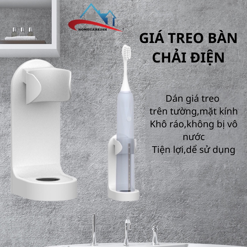 Giá Treo Bàn Chải Điện Kệ Đựng Bàn Chải Điện Giá Treo Đồ Cạo Râu